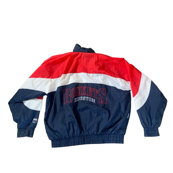 Houston Rockets Logo 7 Vintage Windbreaker - XL - Picture 2 of 3